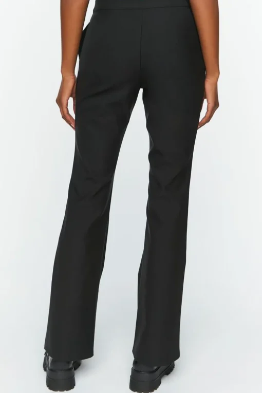 Mid-Rise Flare Pants