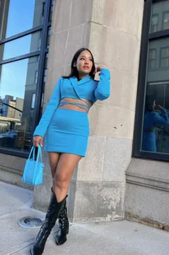 Mid-Rise Mini Skirt