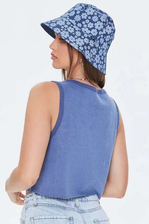 Mineral Wash Cropped Tank Top