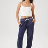 Mineral Wash Drawstring Joggers