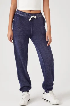 Mineral Wash Drawstring Joggers