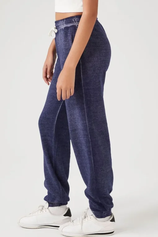 Mineral Wash Drawstring Joggers