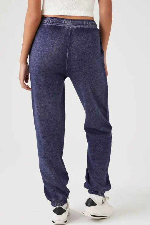 Mineral Wash Drawstring Joggers