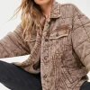 Mineral Wash Quilted Jacket