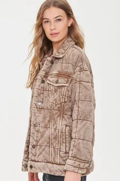 Mineral Wash Quilted Jacket