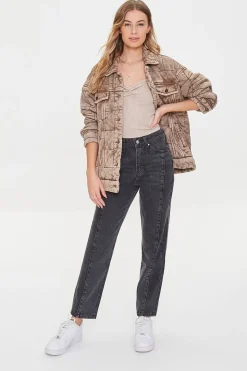 Mineral Wash Quilted Jacket