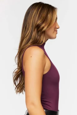 Mock Neck Sleeveless Bodysuit