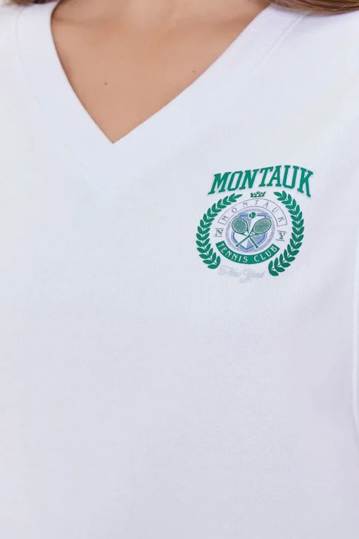 Montauk Graphic Fleece Vest