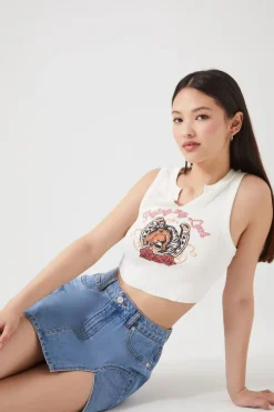 M-Slit Mini Skirt