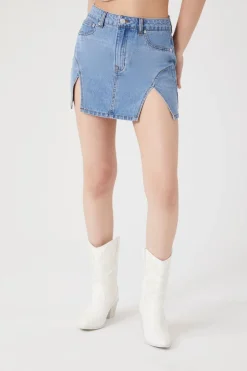 M-Slit Mini Skirt