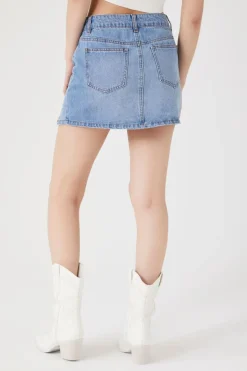 M-Slit Mini Skirt