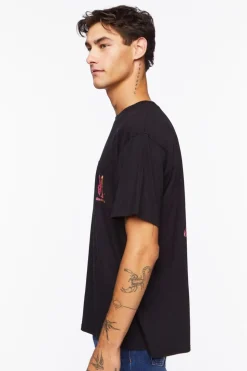 Mushroom & Butterfly Graphic Tee