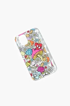 Mushroom Print Case For Iphone 12