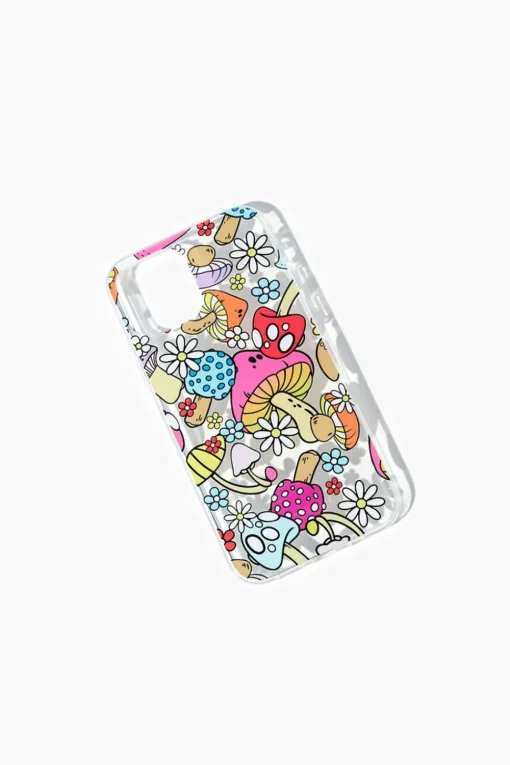 Mushroom Print Case For Iphone 12