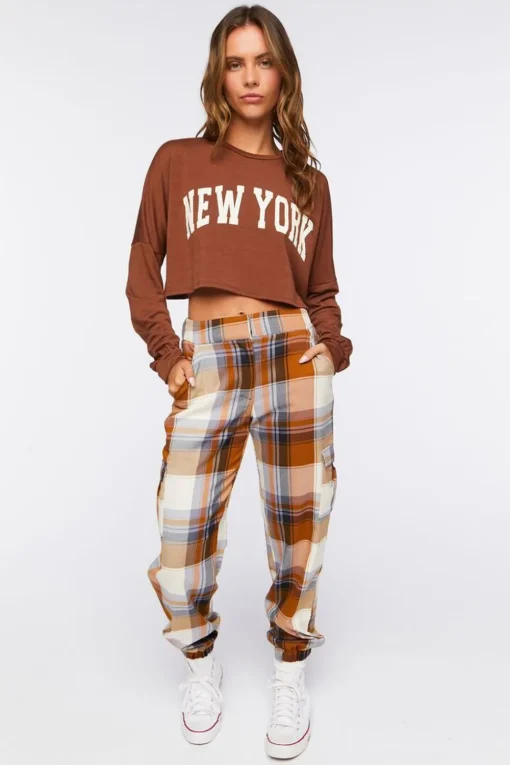 New York Cropped Graphic Tee