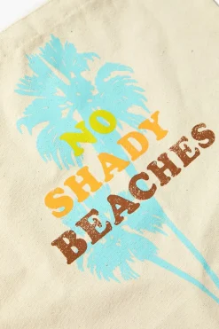 No Shady Beaches Graphic Tote Bag