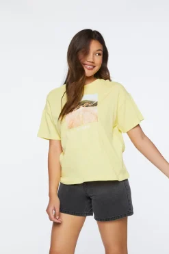 No Signal Graphic Crew Neck Tee