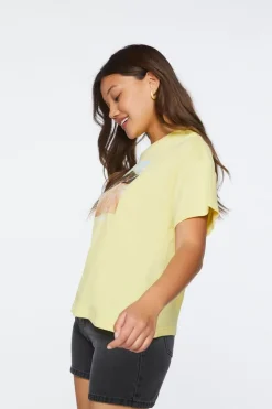 No Signal Graphic Crew Neck Tee