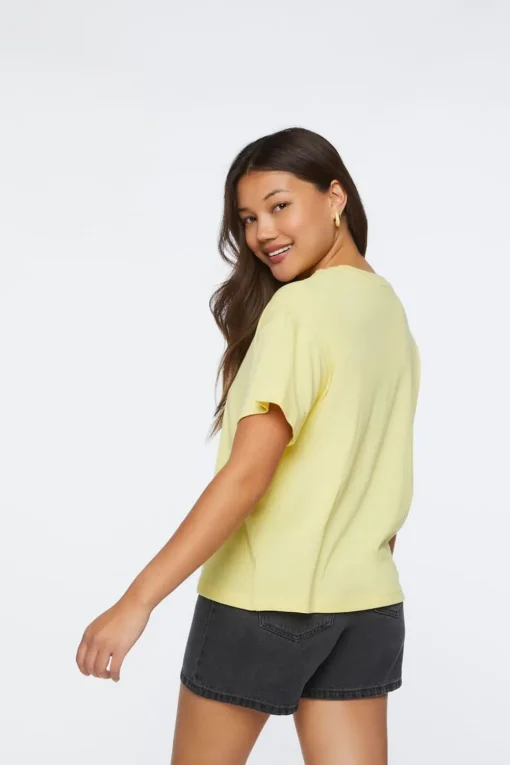 No Signal Graphic Crew Neck Tee