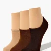 No-Show Socks - 3 Pack