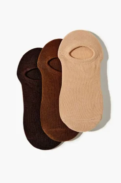 No-Show Socks - 3 Pack