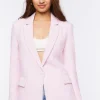 Notched Single-Breasted Blazer