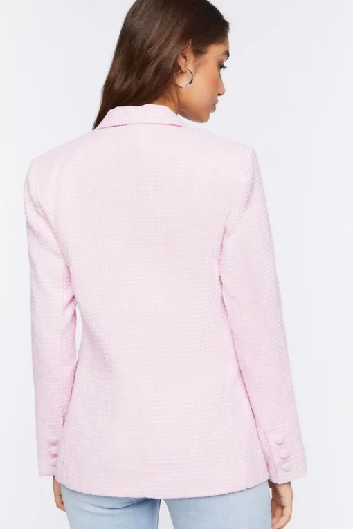 Notched Single-Breasted Blazer