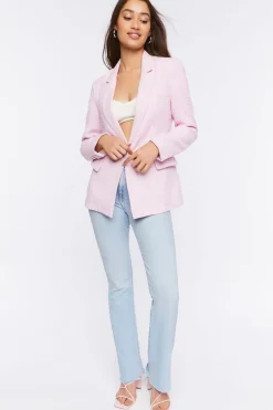 Notched Single-Breasted Blazer
