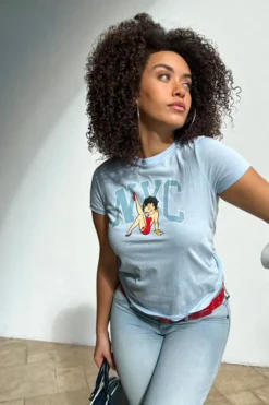 Nyc Betty Boop Graphic Tee