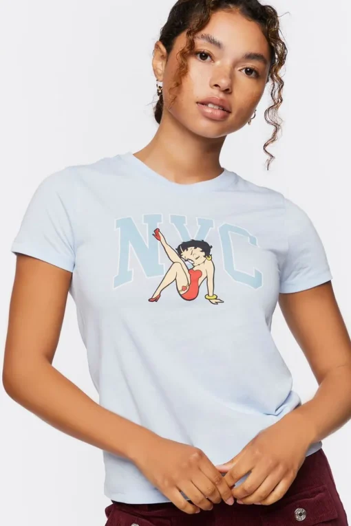 Nyc Betty Boop Graphic Tee