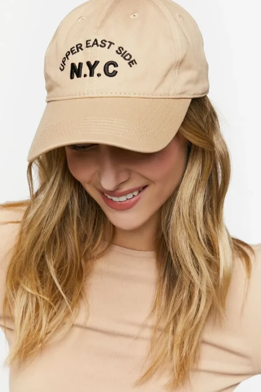 Nyc Embroidered Baseball Cap