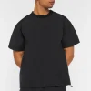 Nylon Drawstring Flap-Pocket Shorts