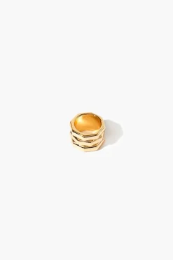 Octagon Stacked Ring