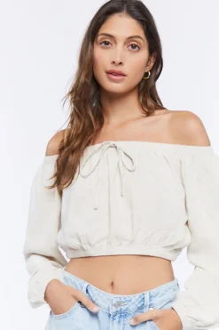 Off-The-Shoulder Crop Top