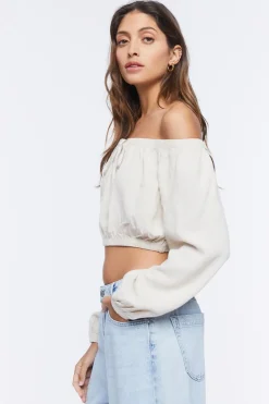 Off-The-Shoulder Crop Top
