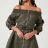 Off-The-Shoulder Mini Dress