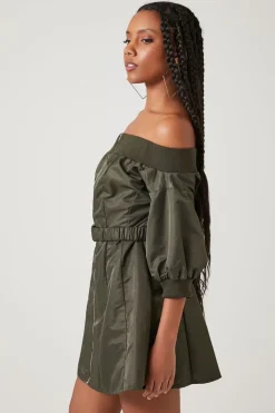 Off-The-Shoulder Mini Dress