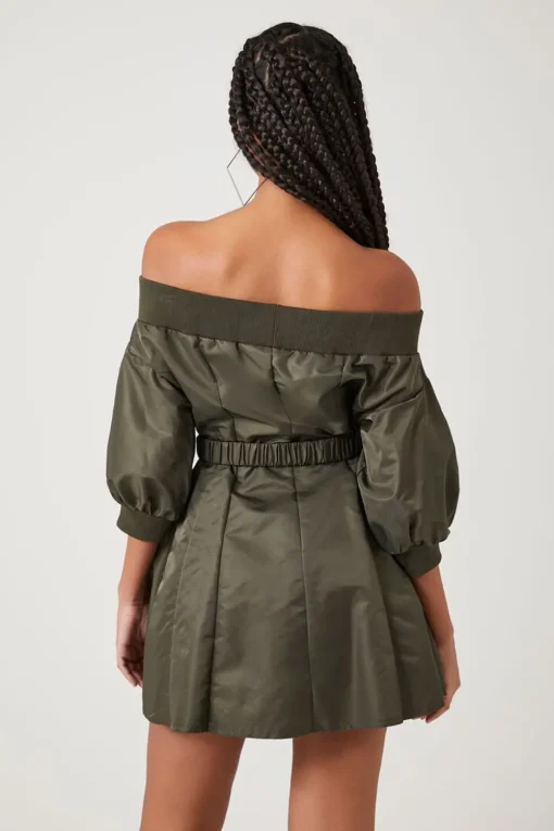 Off-The-Shoulder Mini Dress