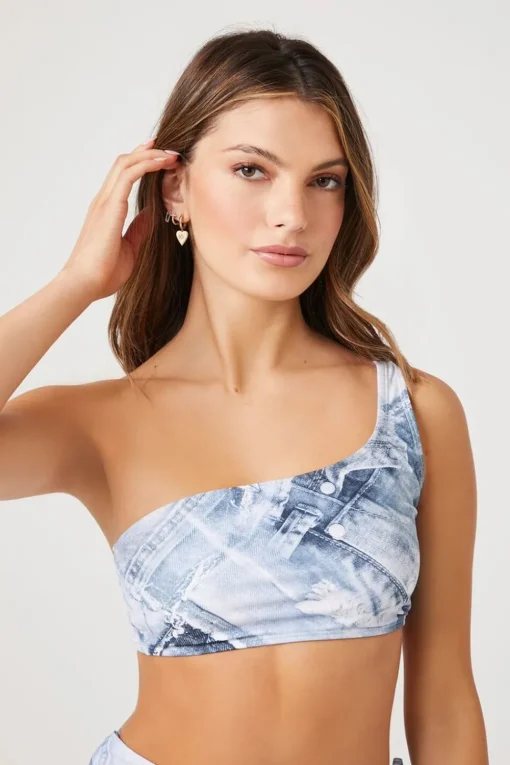 One-Shoulder Bikini Top