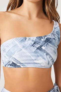 One-Shoulder Bikini Top
