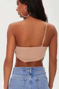 One-Shoulder Cropped Cami