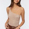 One-Shoulder Ruched Bodysuit