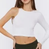 One-Sleeve Crop Top
