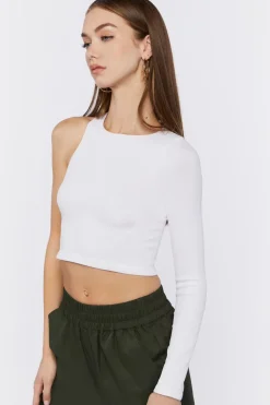 One-Sleeve Crop Top