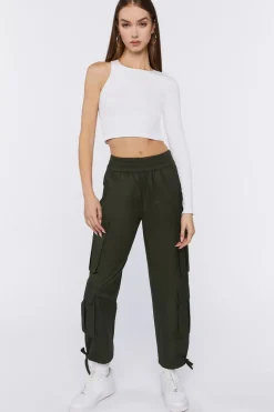 One-Sleeve Crop Top