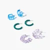 Open-End Hoop Earring Set
