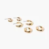 Open-End Hoop Earring Set