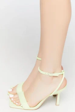 Open-Toe Stiletto Heels