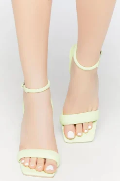 Open-Toe Stiletto Heels
