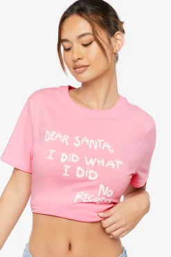 Organically Grown Cotton Santa Graphic Tee